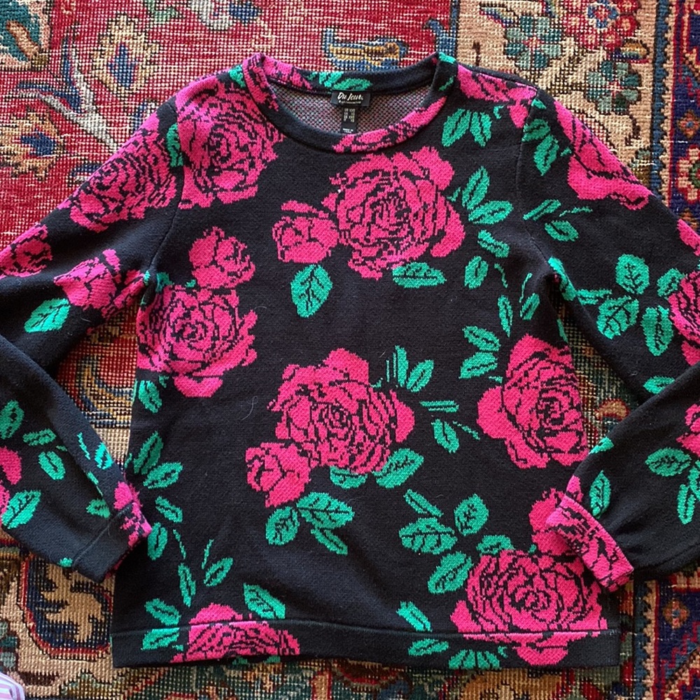 Du Jour rose sweater